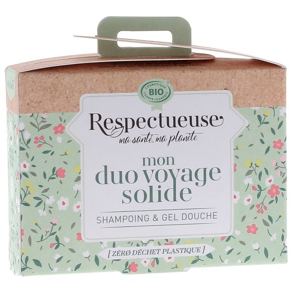 Mein Duo Reise Fest Bio Respektvoll - 2 feste Seifen à 35g