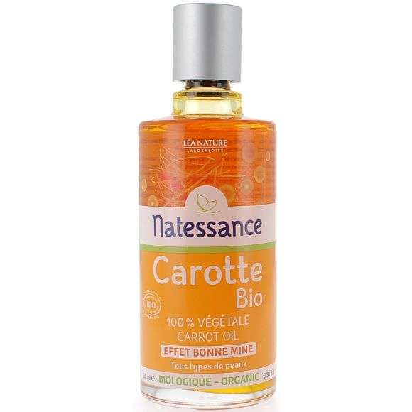 Natessance Bio-Karottenöl Léa Nature - Flasche mit 100 ml