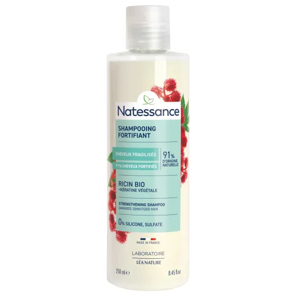 Stärkendes Shampoo Natessance - Flasche 250 ml