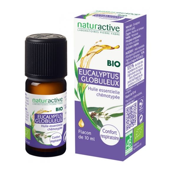 Ätherisches Öl von Eucalyptus globulus bio Naturactive - Flasche mit 10 ml