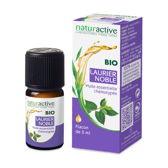 Ätherisches Öl von edlem Lorbeer bio Naturactive - 5 ml