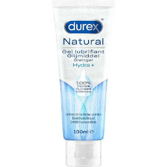 Natürliches Gleitgel Hydra + Durex - Tube mit 100 ml