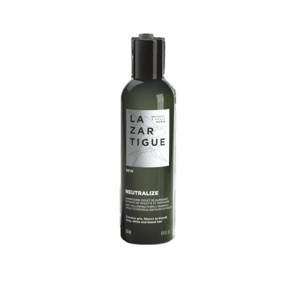 Neutralize Shampoo lila gegen Gelbstich Lazartigue - Flasche mit 150ml