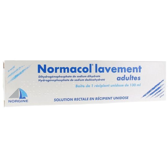 Normacol Einlauf Erwachsene rektale Lösung Einzeldosisflasche - Flasche mit 130 ml