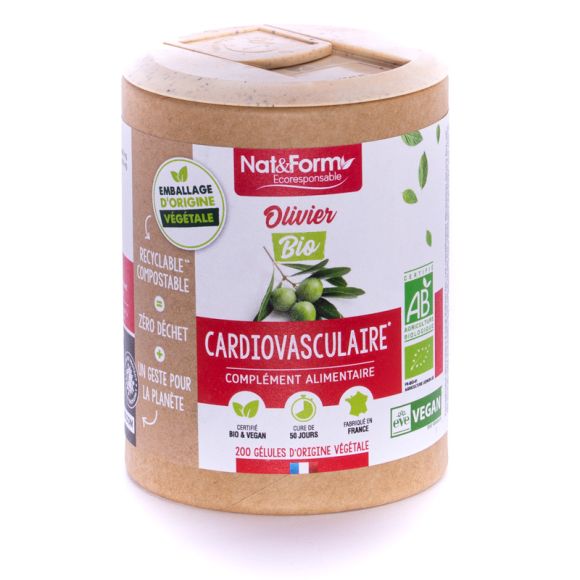 Olivier Bio Ecoresponsable Nat&Form - Dose von 200 Kapseln