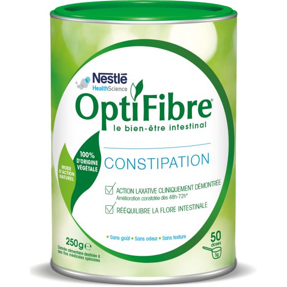 OptiFibre Pulver gegen Verstopfung Nestlé - Dose mit 250g