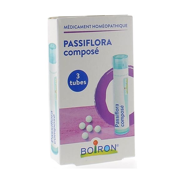 PASSIFLORA Granulat Boiron - 3 Röhrchen zu 4g