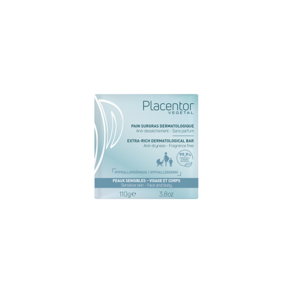 Dermatologische Überfettungsseife Placentor - Seife von 110g