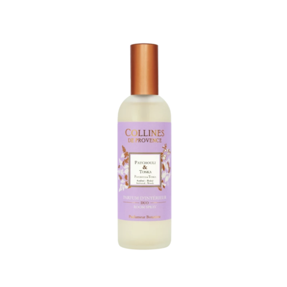 Raumduft Patchouli & Tonka Collines de Provence - Spray 100ml