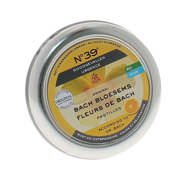 Notfallpastillen "Ruhe und Entspannung" Bach-Blüten Lemon pharma - Dose mit 45 g