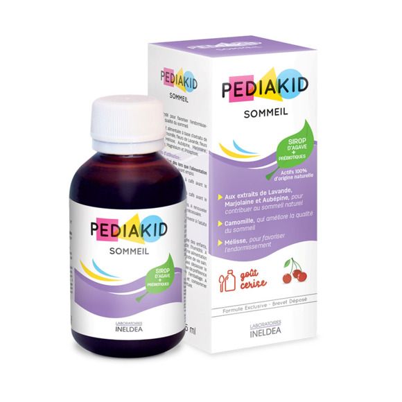 Pediakid Schlaf Kirschgeschmack - Flasche mit 125 ml