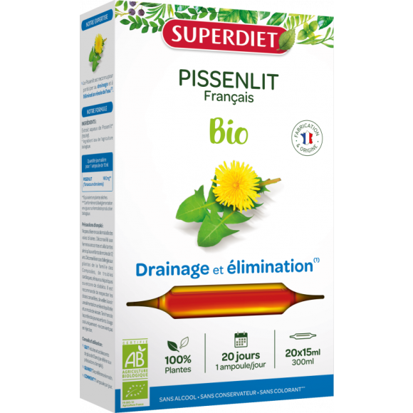 Bio Löwenzahn Super Diät - Box mit 20 Ampullen à 15 ml