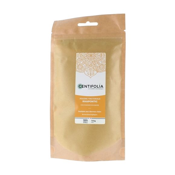Färbepulver Rhapontic für helles Haar Centifolia - 100 g Packung