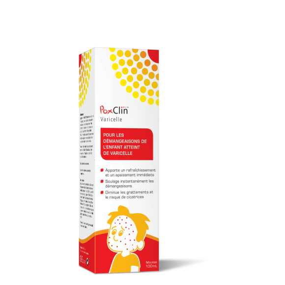 PoxClin Erfrischende Mousse Windpocken PediAct - Tube mit 100 ml