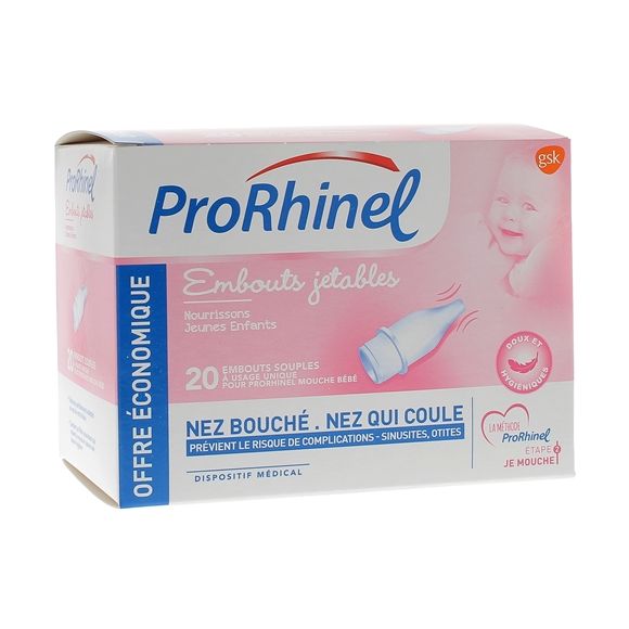 ProRhinel weiche Einwegspitzen - Packung mit 20 Spitzen