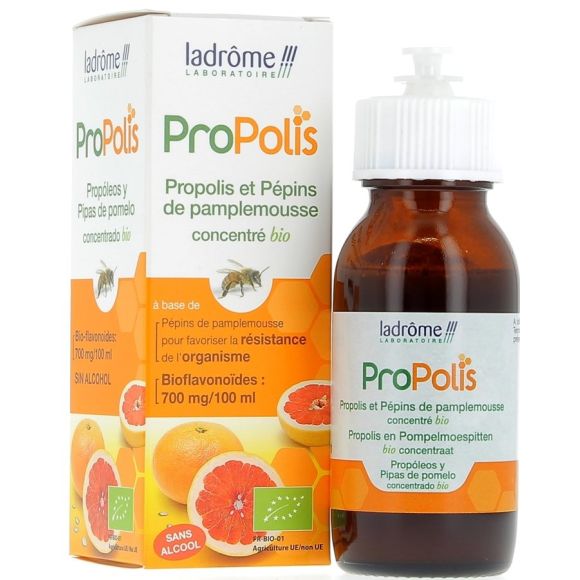 Bio Propolis und Grapefruitkernextrakt Ladrôme - Flasche mit 50 ml