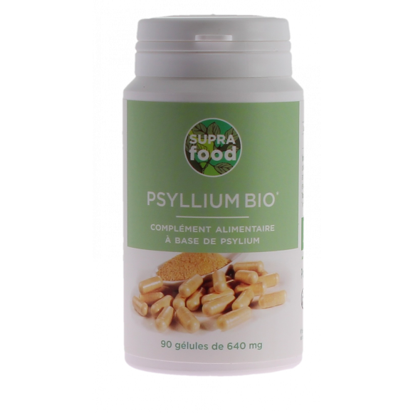 Bio-Psyllium Supra Food - Dose von 90 Kapseln