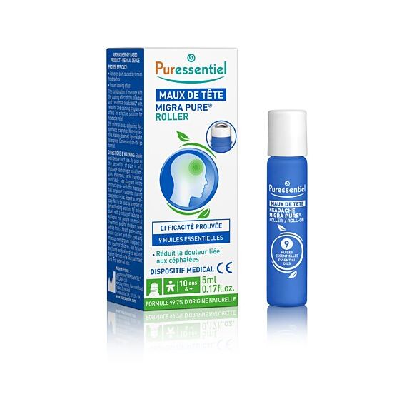 Migra Pure Kopfschmerzen Puressentiel - Roller 5ml