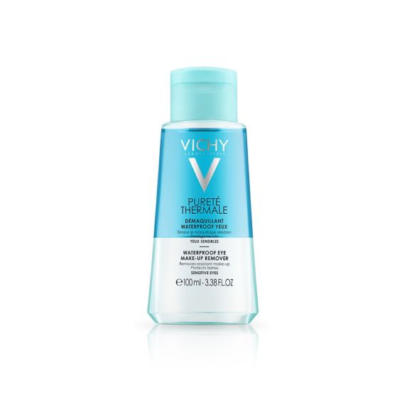 Pureté Thermale Waterproof Augen-Make-up Entferner für empfindliche Augen Vichy - Flasche mit 100 ml