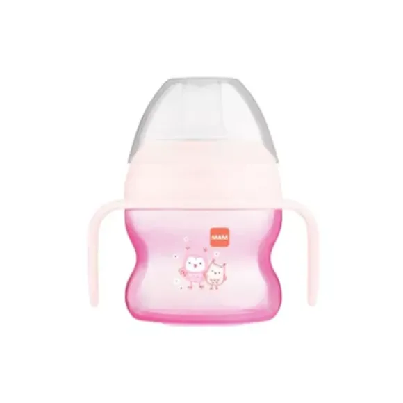 Weiche Tasse 6 Monate und älter rosa MAM - 1 Tasse mit 150 ml