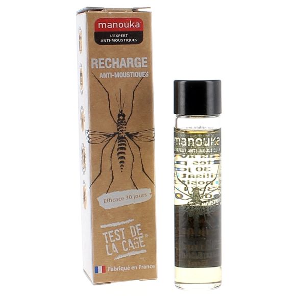 Manouka Mückenschutz Nachfüllpack - 1 Nachfüllung von 6 ml