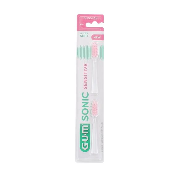 Sonic Sensitive Recharge Zahnbürste ultra weich Zahnfleisch - 2 Bürstenköpfe