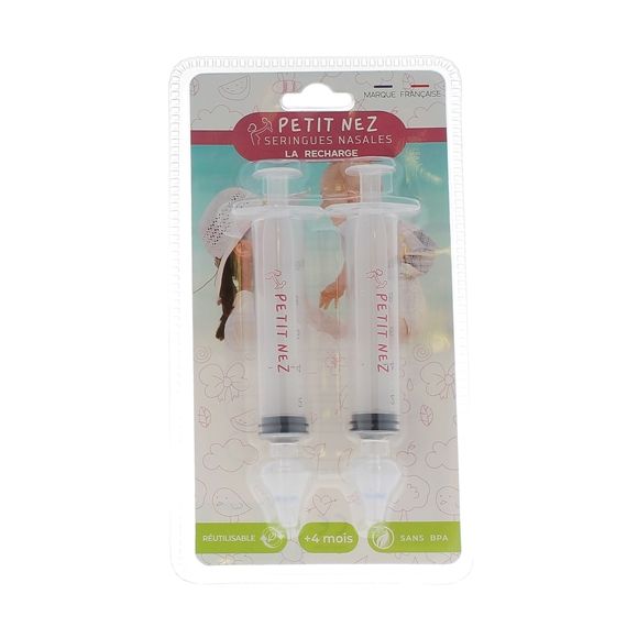 Nachfüllung für Nasensprays Kleine Nase - 2er-Pack mit 10 ml Nachfüllungen