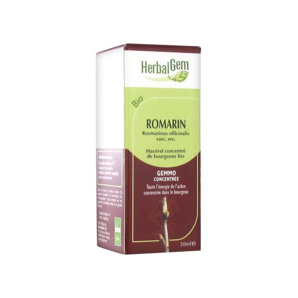 Bio-Rosmarin Herbalgem - Flasche mit 30 ml