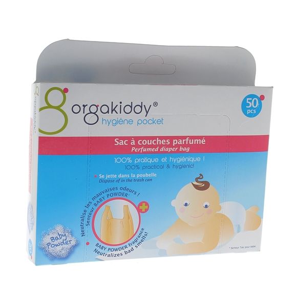 Orgakiddy Duftende Windeltaschen - 50er Pack
