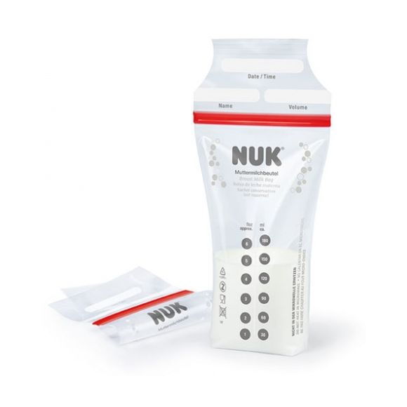 Muttermilch Aufbewahrungssäckchen NUK - Box mit 25 Beuteln
