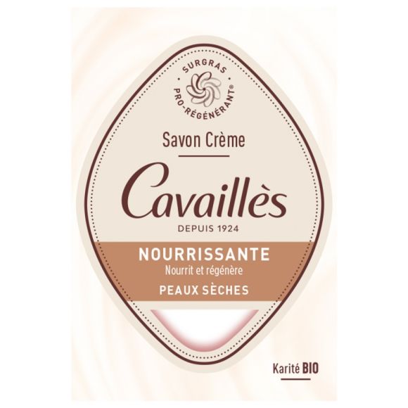 Nährende Creme-Seife für trockene Haut Rogé Cavaillès - Seife von 100g