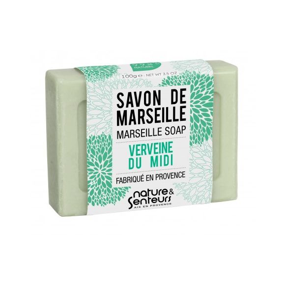 Marseiller Seife Verveine du Midi Nature & Senteurs - Stück von 100 g