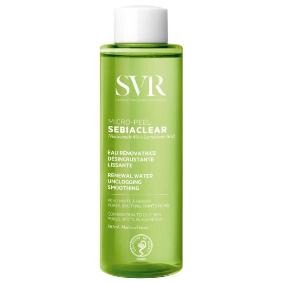 Sebiaclear Micro-Peel für empfindliche, zu Akne neigende Haut SVR - Flasche mit 150 ml
