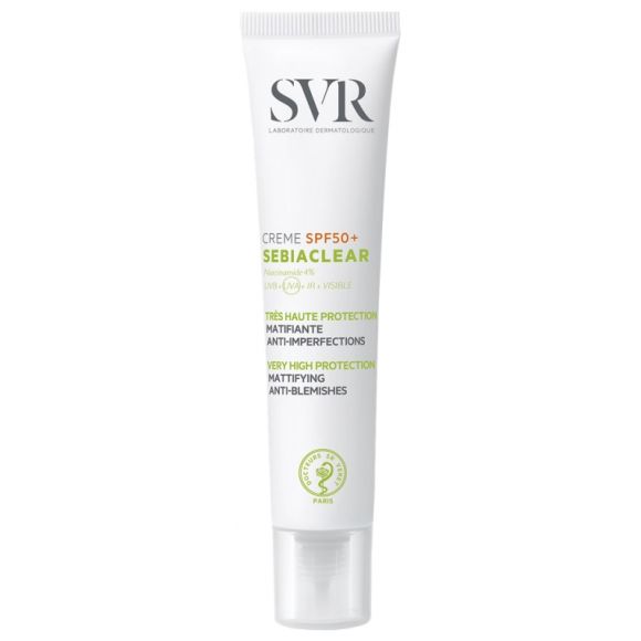 Sebiaclear Creme SPF 50 hohe Schutz SVR - Tube mit 40 ml