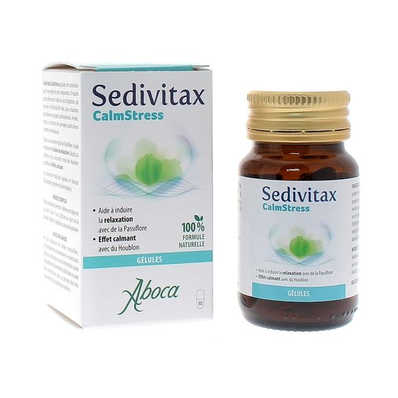 Sedivitax Calmstress Aboca - Packung mit 30 Kapseln