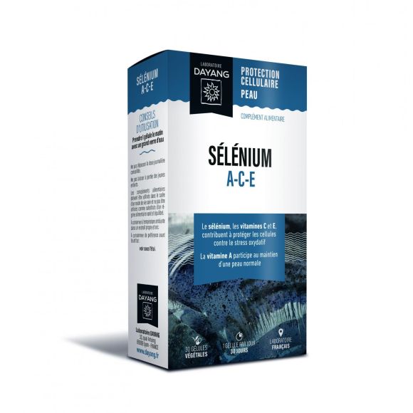 Selen ACE Dayang - Packung mit 30 pflanzlichen Kapseln