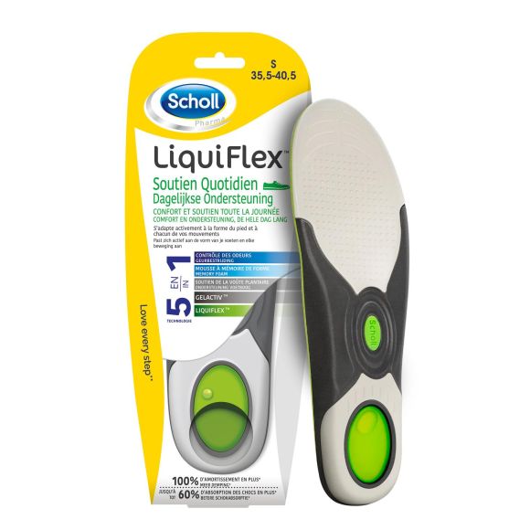 Liquiflex-Einlegesohlen tägliche Unterstützung Scholl - 1 Paar Einlegesohlen