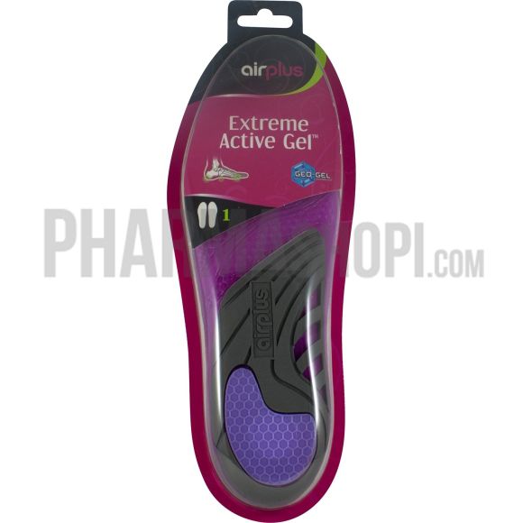 Damen-Sohle extreme active gel Airplus - 1 Paar