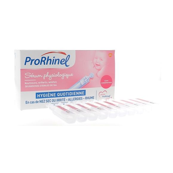 ProRhinel Kochsalzlösung - Packung mit 30 Einzeldosen