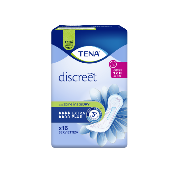 Discreet extra plus Tena Damenbinden - 16 Binden