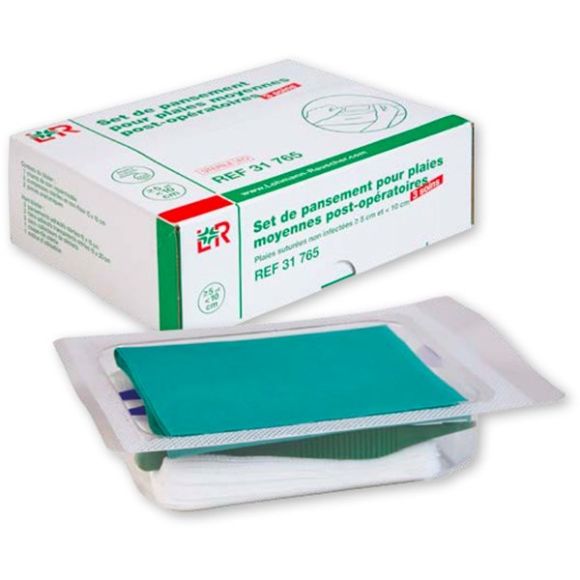Set von Pflastern für kleine Wunden unter 5 cm (3 Behandlungen) Velpeau Lohmann & Rauscher