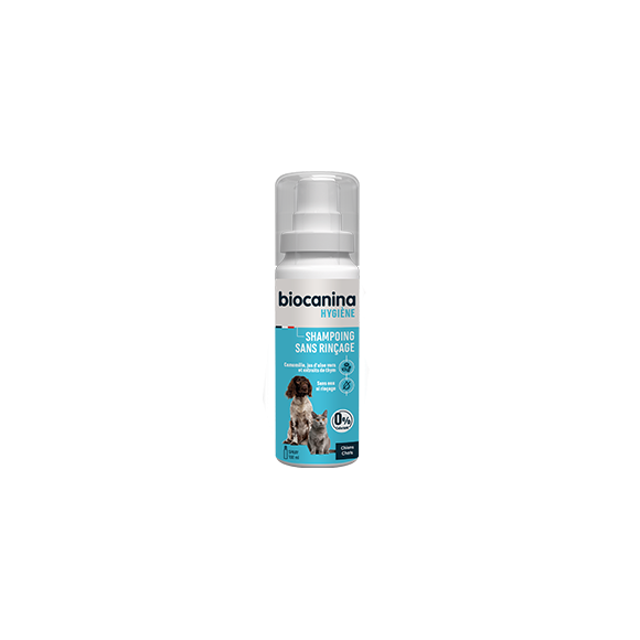 Shampoo ohne Ausspülen für Hunde und Katzen Biocanina - Spray mit 100 ml