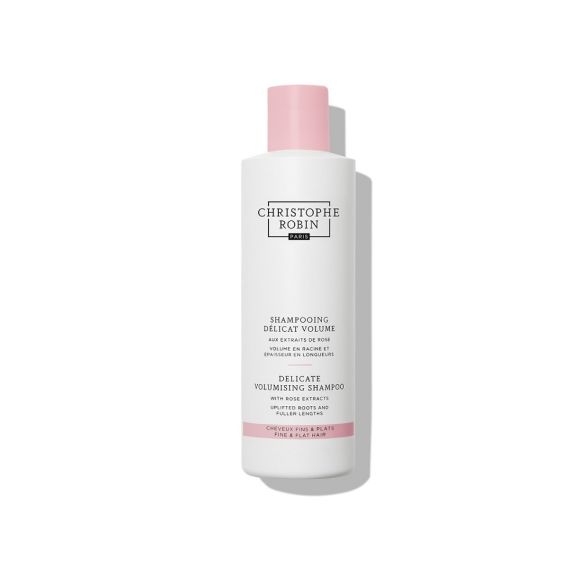 Shampoo mit zartem Volumen und Rosenextrakten von Christophe Robin - Flasche mit 250 ml
