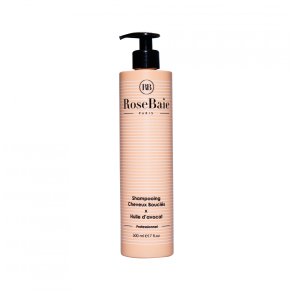 Shampoo für lockiges Haar x Avocadoöl RoseBaie - Pumpflasche mit 500 ml