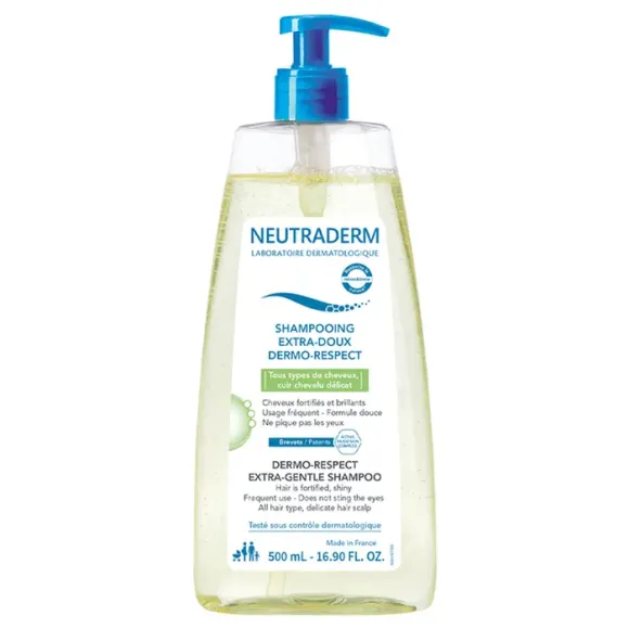 Shampooing extra-sanft dermo-schutz Neutraderm - Pumpflasche mit 500 ml