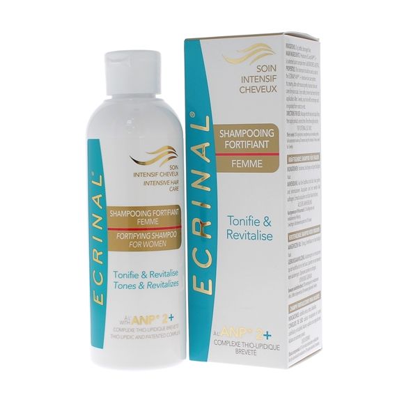 Shampoo stärkend für Frauen ANP 2+ Ecrinal - Flasche mit 200ml