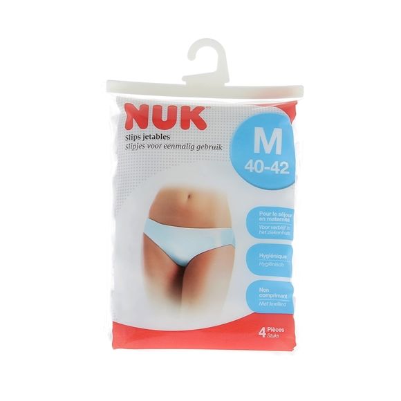 NUK Einwegslips - Packung mit 4 Stück