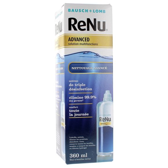ReNu Advanced Solution multifunktionale Kontaktlinsen Bausch Lomb - Flasche mit 360 ml