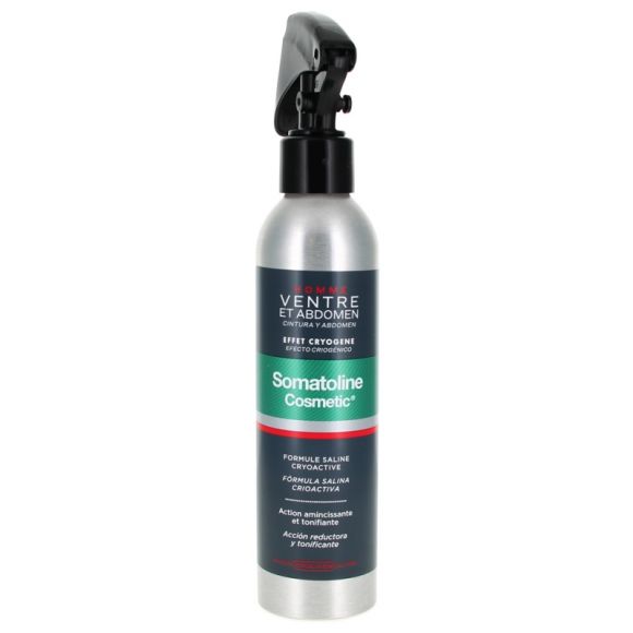 Bauch und Abdomen Kryogeneffekt Mann Somatoline Cosmetic - Flasche mit 200ml