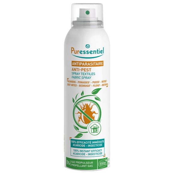 Spray Antiparasitär für Textilien Puressentiel - Spray von 150 ml